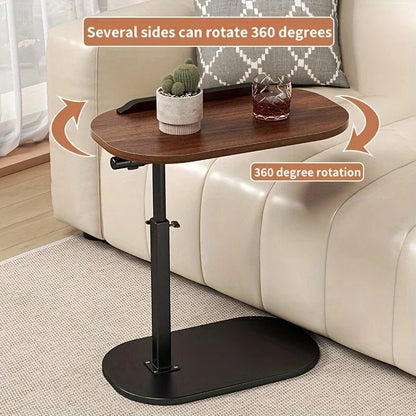 Multifunctional Lift Workstation For Small Space Computer Desk Foldable Bedside Table Adjustable Laptop Home Office Tea Table