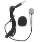 New 3.5mm Portable Stereo Studio Mic KTV Karaoke Mini Microphone For Smart Phone Laptop PC Desktop Handheld Audio Microphone