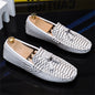 Driving Shoes Summer Mens Outdoor Anti-slip Comfort Soft High Quality Men Breathable Flat Driving Shoes Classic Casual Loafers