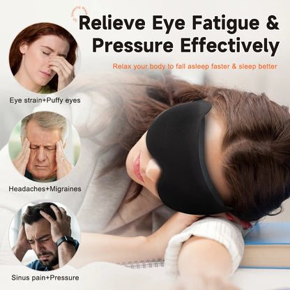 Travel 3D Sleeping Mask Eyepatch Blindfold Light Eye Mask for Sleeping Mask Slaapmasker Night Sleeping Aid Sleep Patch