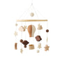 Baby Mobile Crib Bed Bell Musical Rattles Toys Soft Felt Cartoon Animal for Infants Nursery Mobiles Forest Animals Crib Toys