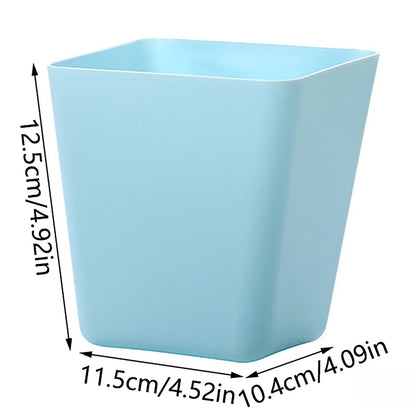 Plastic Hanging Storage Buckets For Trolley Portable Bedside Hanging Basket Household Back-mounted Kitchen Hanging Basket