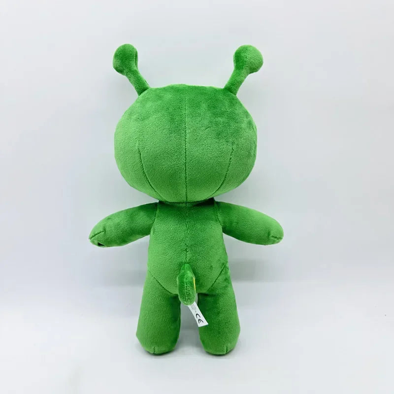 15/34CM AFTONSPARV Green Alien Kawaii Plush Toys Cute Soft Stuffed Cartoon Anime Dolls For Kid Birthday Christmas Gift