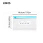 3 Sizes Food Grade Reusable Fresh Keeping Bags Zip Lock Seal Stand Up Storage Bags for Fridge Food Organization For Home Fridge
