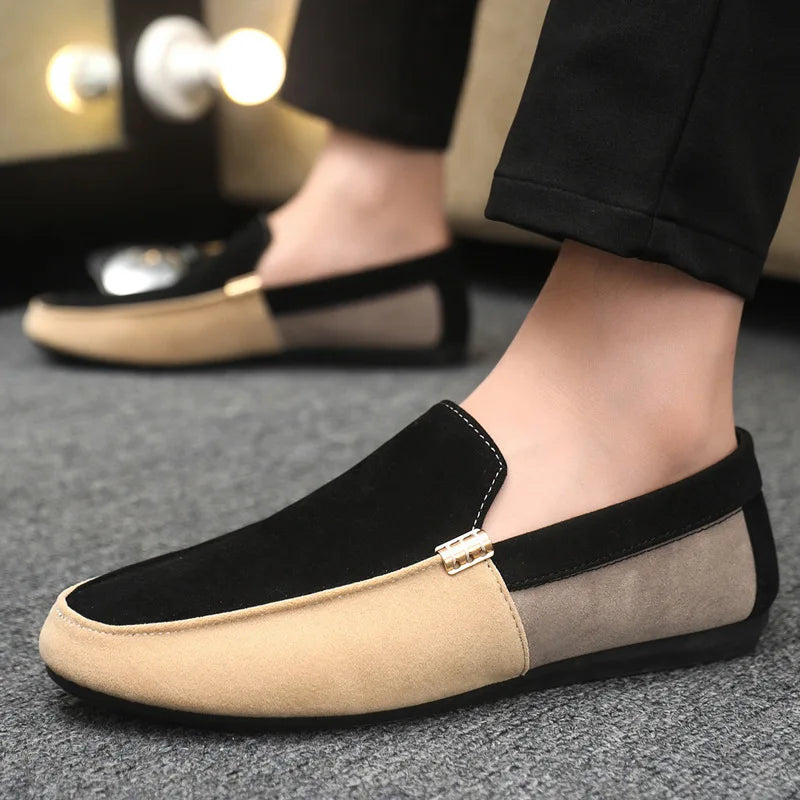 Men's Casual Fashion  Loafers Moccasins Slip-On Driving Shoes 39-46 Size Range Male Flats Comfort Footwear