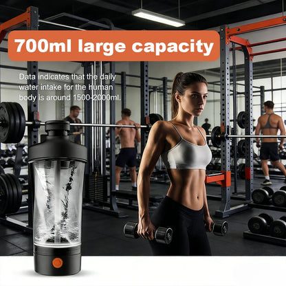 large capacity Electric Protein Shaker Mixing Cup Automatic Self Stirring Water Bottle Mixer Type-C interface