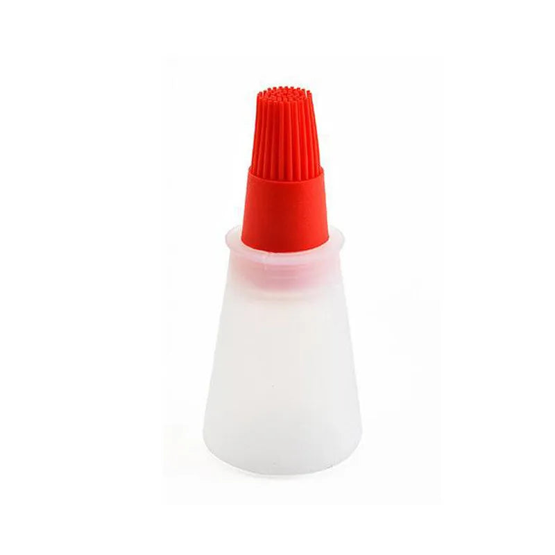 Kitchen Silicone Oil Bottle Oil Brush Baking Barbecue Grill Oil Brush Dispenser Pastry Steak Oil Brushes Kitchen Baking BBQ Tool