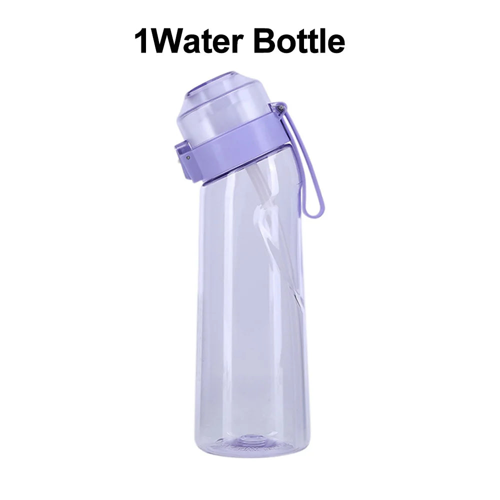 Motion Water Bottle with 1or7 Flavour Pods 650ML large capacity Sports Water Up Bottle Starter up Set New Fruit Fragrance