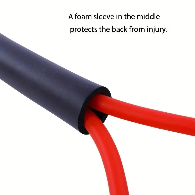 5 Level boxing training rope, boxing speed Sanda Thai air strike elastic belt resistance rope, training out of boxing kick boxin