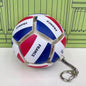 Soccer Keychain Fidget Toy Stress Relief Pendant for Fan Portable Decompression Ball with Gift Box Multi-National Team Souvenir