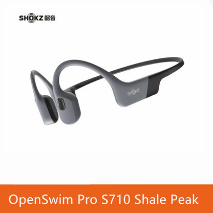 Shokz OpenSwim Pro S710 słuchawki douszne z przewodnictwem kostnym do pływania Bluetooth wodoodporne IP68 tryb podwójny 32GB pojemności sportowe