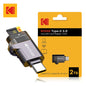 KODAK 100% Original Micro sd Card 16GB 32GB 64GB 128GB 256GB Microsd Memory Card Class10 SDXC U3 4K TF Card for Drone Phone