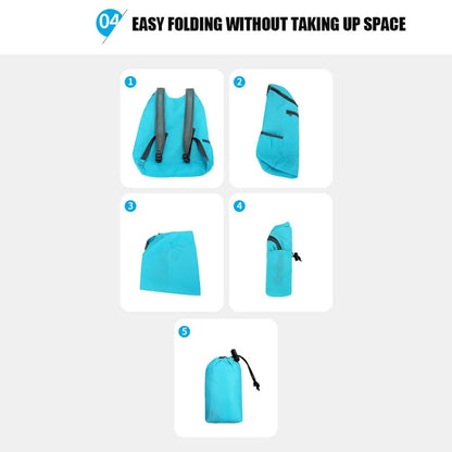 20L Lightweight Waterproof Backpack Portable Folding Backpack Outdoor Bag Ladies Men Travel Hiking Backpack
