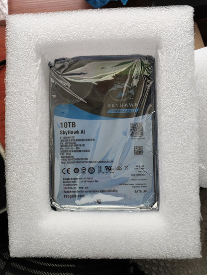 HDD New Original Seagate1TB 4TB 6TB 8TB 10TB 7200 RPM 256MB Cache SATA 6Gb/s 3.5" Internal Hard Drive ST10000VE001