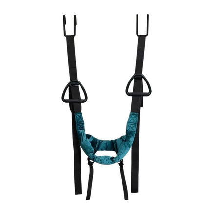 Adjustable Height Neck Stretcher Portable Suspension Trainer Belt for Home Office Gym Travel - Neck Relief And Stretches Support