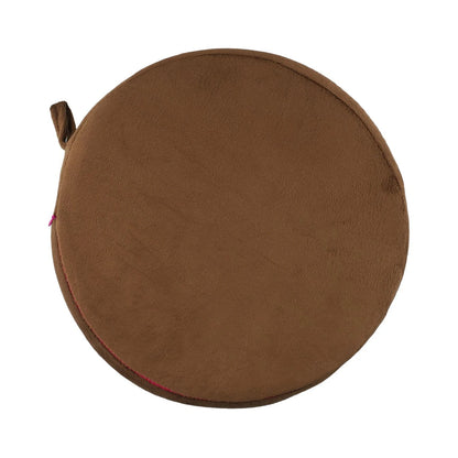 Cartoon Fruits Print Round Bar Chair Cushion Cover Anti-Slip Seat Cushion Slipcover Soft Stool Cushion Covers For Living Dining