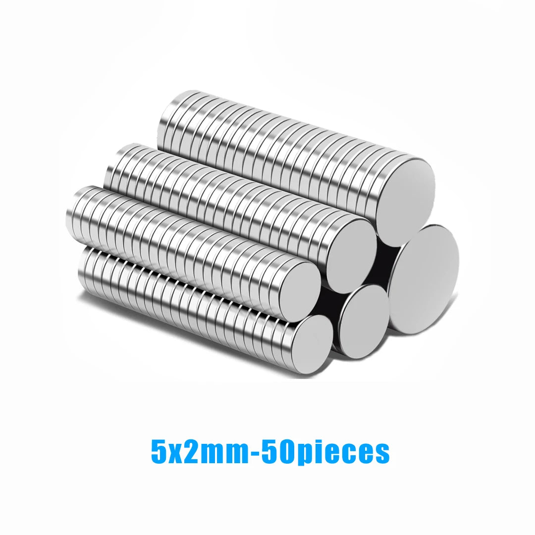 Super Powerful Magnets Strong Disc Magnets for Fridge, DIY, Building, Scientific, Craft,Refrigerator Magnet, 5x2 8x2 10x2 10x3