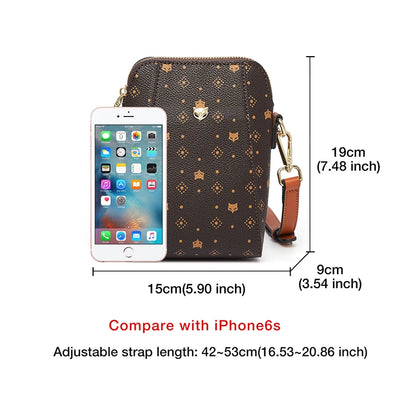 FOXER Leather Fashion Women Shoulder Bag PVC Leather Female Crossbody Bag Luxury Travel Daily Ladies Cellpone Bag Purse