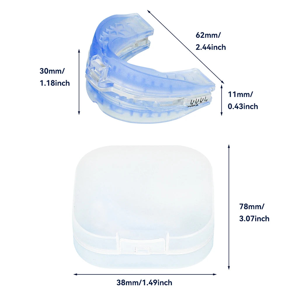 Anti Snoring Bruxism Mouth Guard Improve Sleeping Teeth Bruxism Sleep Aid Anti-Snore and Apnea Device To Stop Snoring