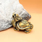 Chinese Beast Dragon Statue Bronze Figurine Ornaments Antique Copper Mythical Animal Miniature Home Decoration Crafts Collection