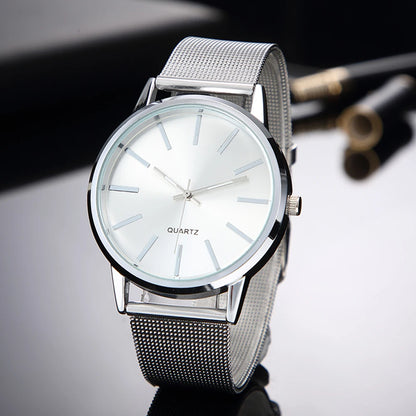 Luxury Women Watches New Stylish Silver Minimalist Business Ladies Alloy Casual Bracelet Montre Femme Female Watch