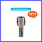 5PCS Dental Bridge Ti Screws  M1.4 Osstem Regular Mini Multi Unit Screw Adin Dentium ITI Anthogyr Dental Implant MUA Screws