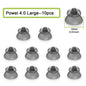 Hearing Aid Domes for Phonak Replacements,Phonak hearing aid 4.0 Domes 10pcs, Universal Domes for Phonak-Unitron RIC Hearing aid