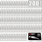 Exacto High Carbon Steel Blades, 100/200/300PCS Craft Knife Blades, Exacto Knife Blades 11,11 Exacto Knife Refill Blades