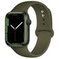 Silicone Band For Apple Watch straps 49mm 40mm 44 mm 45mm 46mm 42mm 41mm 38mm sports bracelet iWatch series 10 9 8 3 SE ultra 2
