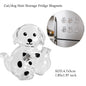 Transparent Dog Hair Storage Container Adorable Pet Keepsake Capsule Pendant With Key Ring for Pet Lovers DIY Memorial Keychain