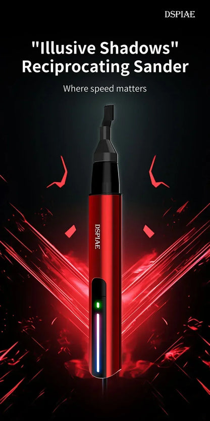 DSPIAE DIY ES-A Plastic Model Electric Reciprocating Sander USB Charge Grinding Pen Sanding Heads Sandpaper Military Craft Tools