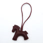 Pony Bag Charm, PU Leather Luggage & Car Pendant, Premium Versatile Travel Accessories