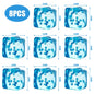 3/4.5/5.5CM Ice Cube Squishy Toy Stress Relieving Soft Touch Slow Rebound Stretch Squeeze Snowflake Ice Cube Xmas Gift for Adult