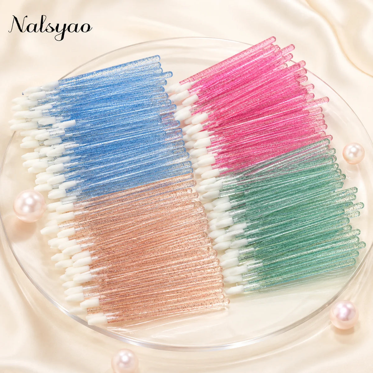 100/300PCS Disposable Lip Brush MakeupTool Beauty Accessories  Brushes Lipstick  Applicator Wands Wholesale Eyelashes Extension