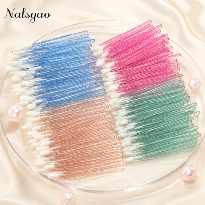 100/300PCS Disposable Lip Brush MakeupTool Beauty Accessories  Brushes Lipstick  Applicator Wands Wholesale Eyelashes Extension