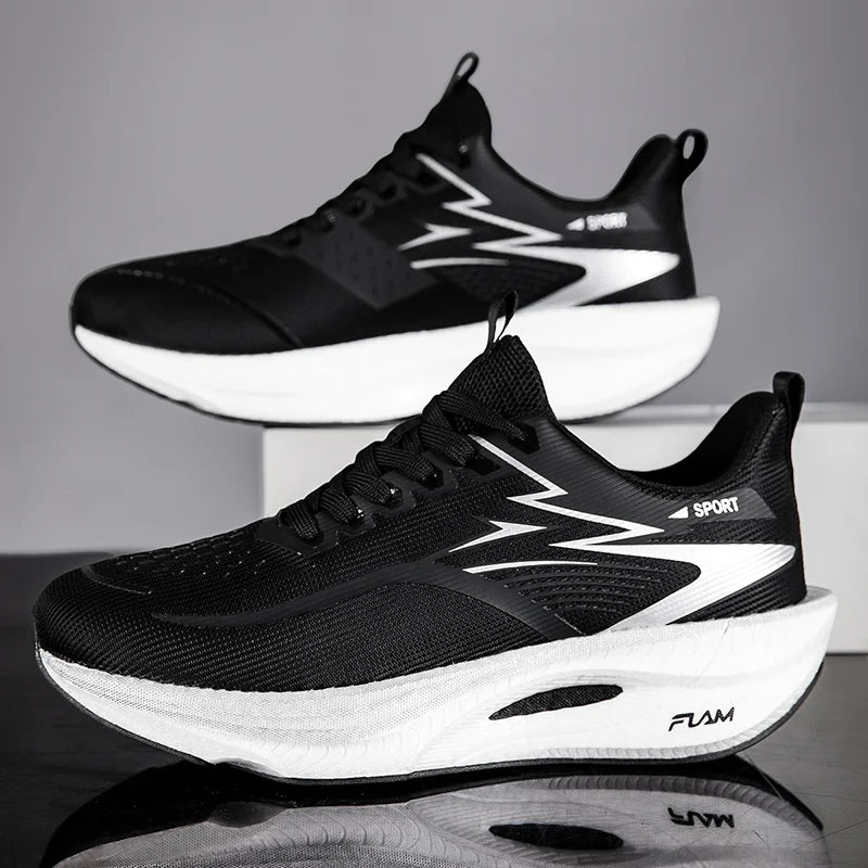 Marathon Running Shoes Speciality Men Sports Cushion Carbon Board Breathable Lightweight Comfortable Women's Athletic Sneakers