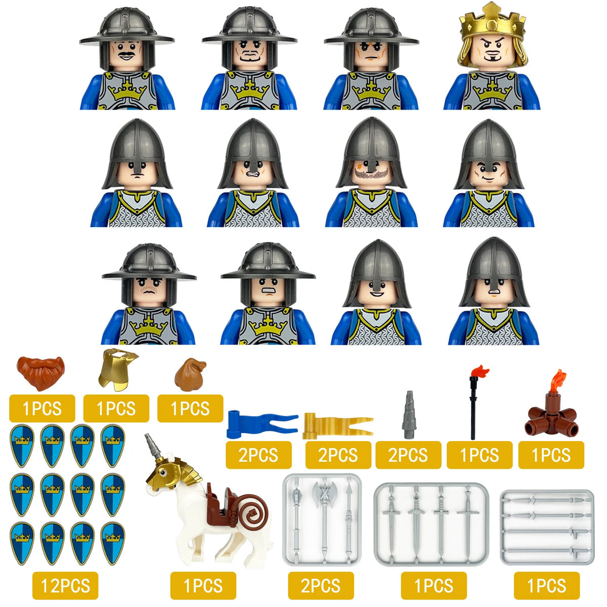 City character building block figure set, little block people, block accessories, engineer, doctor, firefighter, kids' toy