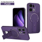 Shockproof Bracket Armor Magnetic Holder Case For OPPO Reno 13 13F Reno13 Pro Reno13F 5G Magsafe Wireless Charge Cover