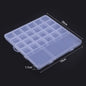 1 Pc Plastic Jewelry Box 5-28 Compartment Slot Organizer Storage Beads Container Adjustable Jewelry Storage Box Rectangle Case