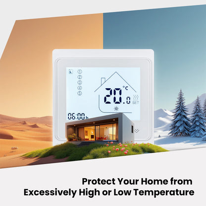 MOES Tuya WiFi ZigBee Smart Thermostat Room Temperature Controller for Water Electric Floor Heating Gas Boiler Alexa Google Home