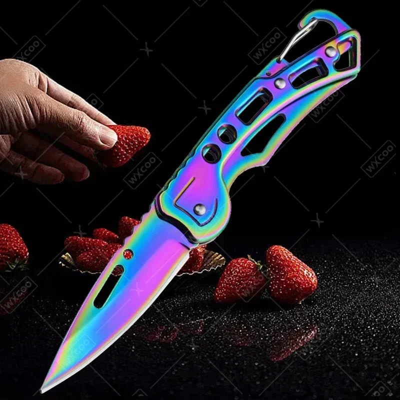 WXCOO Kitchen Peeling Knife Boning Pocket Utility Knives Fruit Knife with Non-slip Handle Stainless Steel Kitchen Accessories