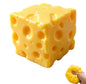 Simulate Cheese Squeeze Toy Slow Rebound Pinching Office Decompression Slow Rebound Cheese Pinching Ornament Relax Decompress