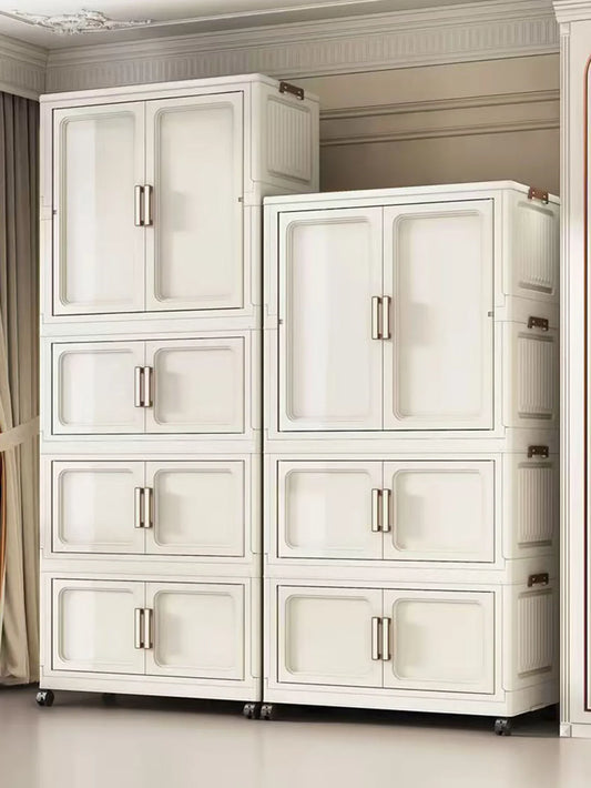 Folding Storage Cabinet Multi-Scene Closet Organizer - Home Organization Solution