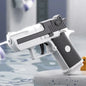 Mini water pistol Mechanical continuous firing Water Gun Summer  Pool Shooting Watergun Manual Water Gun Outdoor Game Toys Gifts