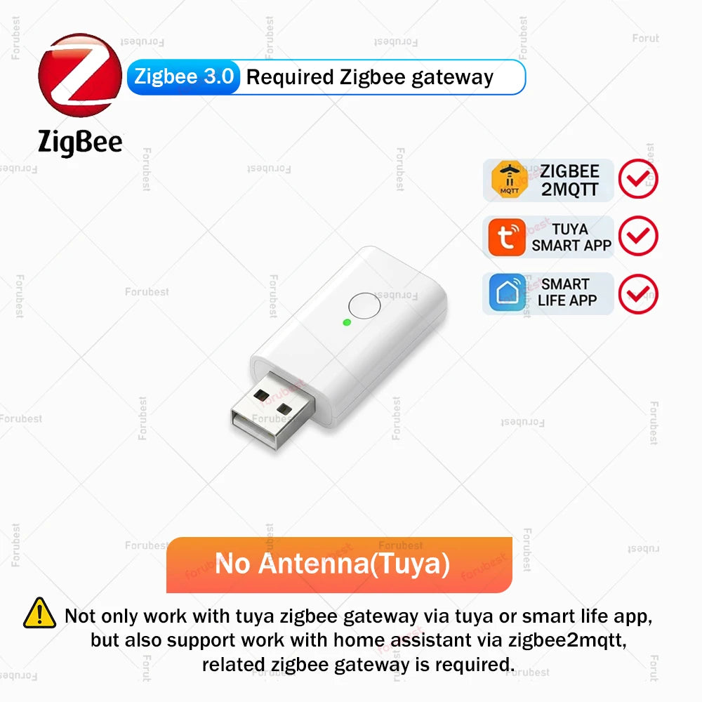 Zigbee 3.0 USB Signal Repeater Range Extender Amplifier For Home Assistant Zigbee2MQTT Tuya Smart Life Devices Automation Module