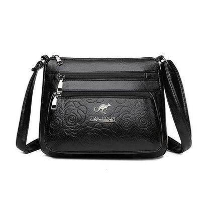 Women's Bag Middle-aged Bag Mother's Bag Fashion Multi-layer Large Capacity Single Shoulder Mother-in-law Buy Vegetable Bag