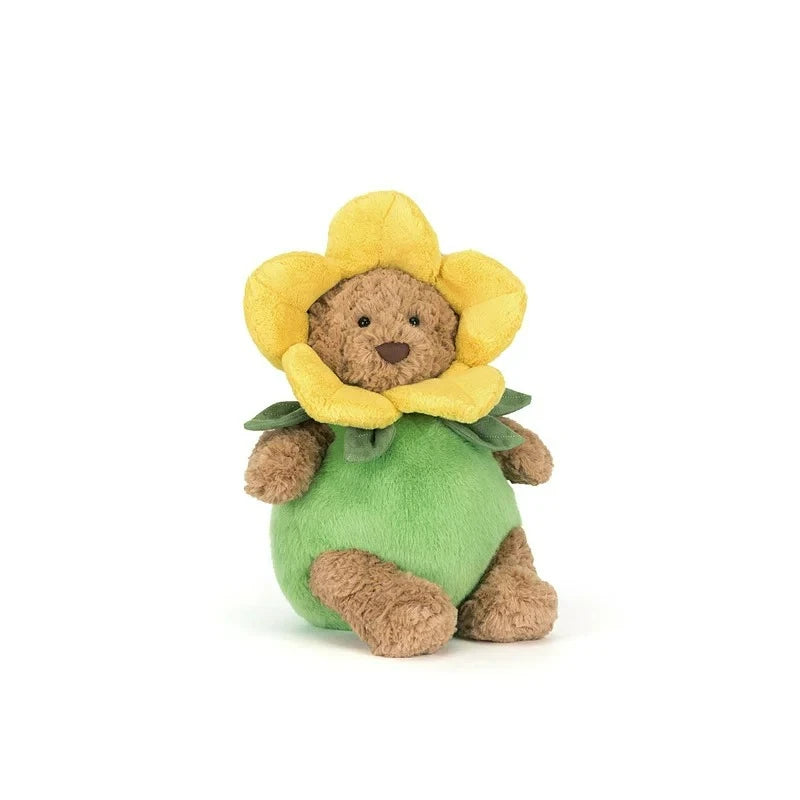 2026 New Spring Series Plush Toy Barcelona Bear Narcissus Aromatherapy Soothing Bonny Real Fur Series Bonny Bunny