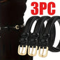 Ladies' slim fit waist belt - PU leather solid color gold buckle, suitable for skirts and pants, suitable for daily leisure, wed