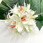 Large Sweet Equinox Flower Hair Clips Simulated Orchid Flower Hair Pins Beach Hawaii Vacation Foral Hair Clips Hair Accessories