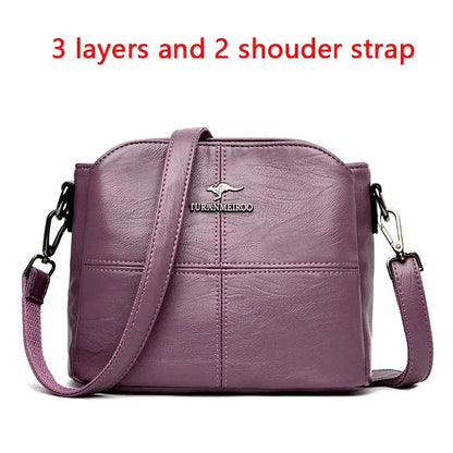 Casual Women's Bag High Quality Pu Leather Shoulder Bags for Women 2022 Ladies Crossbody Bag Purses and Handbags Luxury Designer
